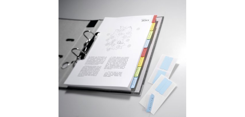 Marque-pages Quick Tab Duo Durable - Sachet de 24