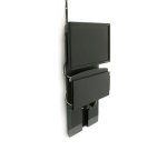 Ergotron StyleView® Vertical Lift, High Traffic Areas 61 cm (24") Muur Zwart