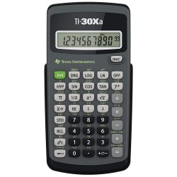 Texas Instruments TI-30Xa calculator Pocket Scientific Black, Grey