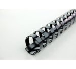 Peigne à relier en plastique CombBind, A4, 25 mm, noir