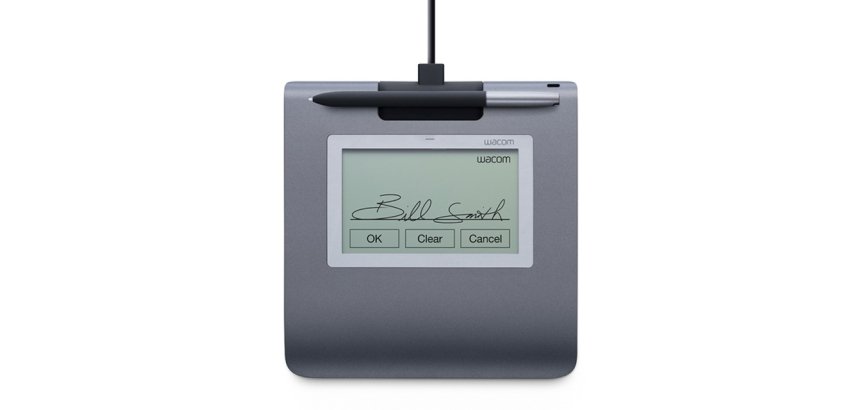Wacom STU-430 11,4 cm (4.5") Gris LCD