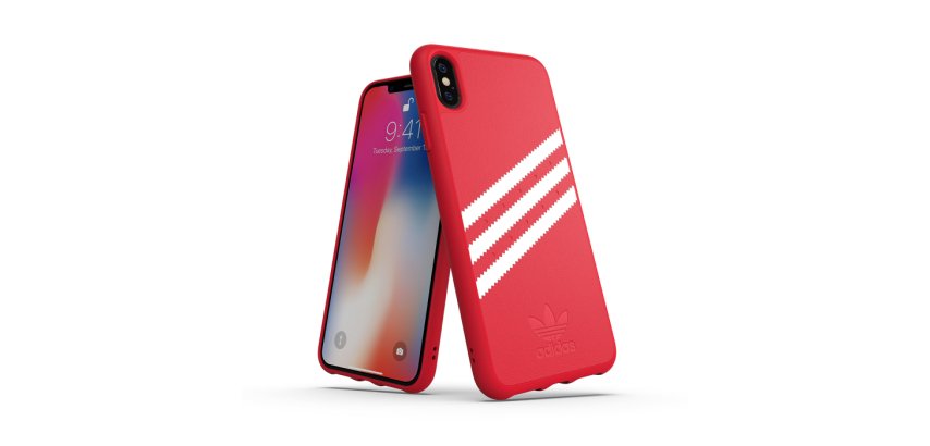 Adidas 32964 custodia per cellulare 16,5 cm (6.5") Cover Rosso, Bianco