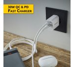Intenso POWER ADAPTER USB-A/USB-C/7803012 Universale Bianco AC Ricarica rapida Interno