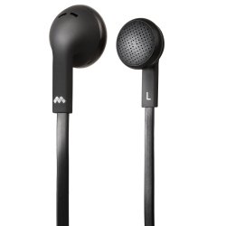 MySound Speak Flat Auricolare Cablato In-ear Musica e Chiamate Nero