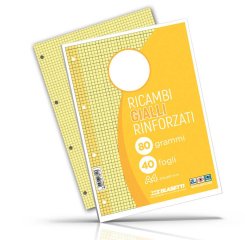 Blasetti 7812 ricambi per quaderni 210 x 297 mm (A4) 40 fogli