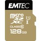 Carte memoire emtec micro sd 85mb 128gb classe 10 elite    gold