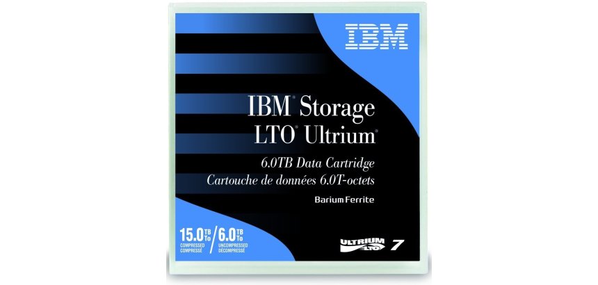 IBM LTO Ultrium 7 Data Cartridge Blank data tape 6 TB