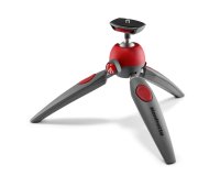 Manfrotto PIXI EVO treppiede Fotocamere digitali/film 3 gamba/gambe Grigio, Rosso