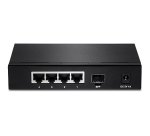 Trendnet TEG-S51SFP commutateur réseau Non-géré Gigabit Ethernet (10/100/1000) Noir