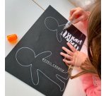 Effaceur d'encre cleopatre correcteur rechargeable avec  tete rotative 360  .          dimension 6m x5 mm