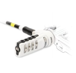 Mobilis 001254 cable antirrobo Blanco 1,8 m
