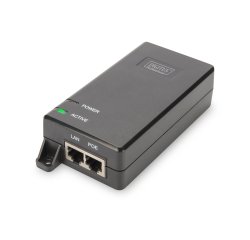 Digitus Iniettore Gigabit Ethernet PoE+, 802.3at, 30 W