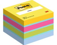 Bloc-notes post-it minis 51x51mm 400f repositionnables coloris énergie
