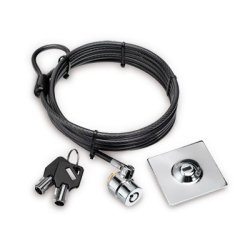 Hamlet Tablet Pc Lock cavo di sicurezza con lucchetto a chiave per tablet, tv e monitor di 200cm