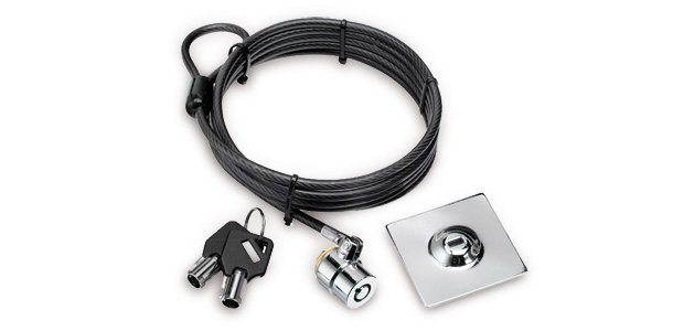 Hamlet XNBTLOCK20K cable lock Black 2 m