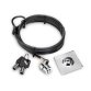 Hamlet XNBTLOCK20K cable lock Black 2 m