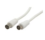 MCL MC782-10M câble coaxial Blanc