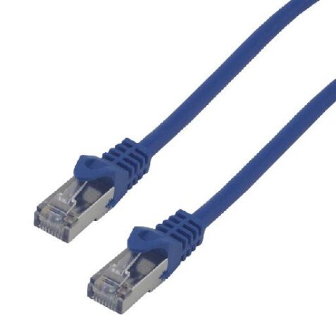 MCL 0.3m Cat6 F/UTP câble de réseau Bleu 0,3 m F/UTP (FTP)