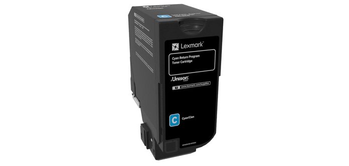 Lexmark 74C20C0 toner cartridge 1 pc(s) Original Cyan