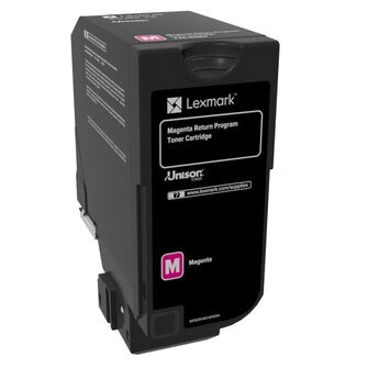 Toner lexmark laser 74c20m0 cx725de / cs720de / cs725de magenta 3000 paginas