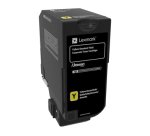 Lexmark 74C2SYE Cartouche de toner 1 pièce(s) Original Jaune