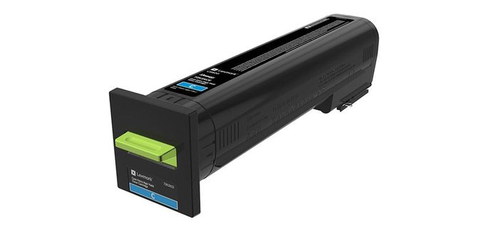 Lexmark 72K2XCE Cartouche de toner 1 pièce(s) Original Cyan