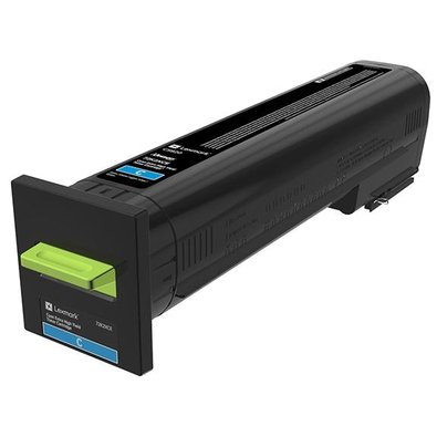 Lexmark 72K2XCE Cartouche de toner 1 pièce(s) Original Cyan