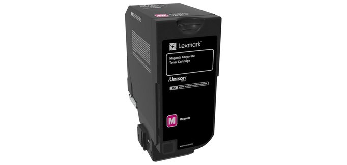 Lexmark 74C20ME Cartouche de toner 1 pièce(s) Original Magenta