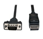 Tripp Lite P581-006-VGA-V2 câble vidéo et adaptateur 1,8 m DisplayPort Noir
