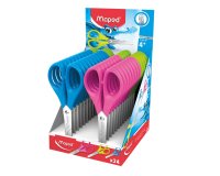 Ciseaux Pulse, longueur: 130 mm, présentoir de 24