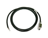 Zebra CA1300 cable de serie Negro DB-9