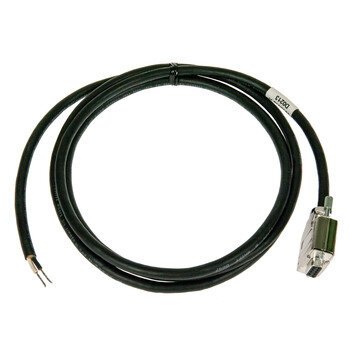 Zebra CA1300 cable de serie Negro DB-9