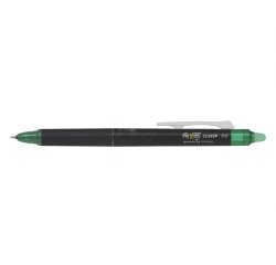 Roller pilot frixion point clicker 05 encre gel          thermosensible effacable      rechargeable vert