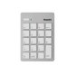 Hamlet Numeric Keypad tastierino numerico usb 2.0 argento