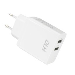 DLH CHARGEUR SECTEUR 2 PORTS USB 12W