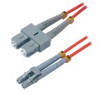 MCL Jarretière optique OM2 duplex multimode 50/125 - SC / LC 2m