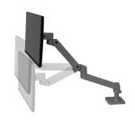 Ergotron LX Pro Series 45-682-293 support d'écran plat pour bureau 86,4 cm (34") Gris foncé