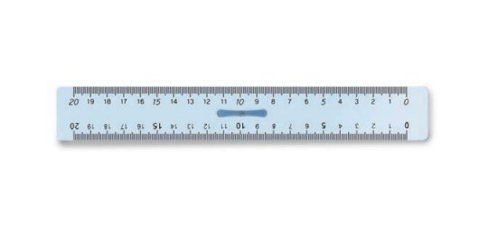 ARDA 283MAN ruler Desk ruler 200 mm Blue