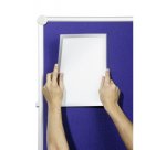 Durable 496823 magnetic frame A4 Grey