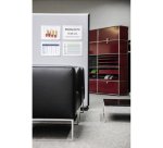 Durable 496823 magnetic frame A4 Grey