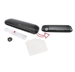 Olympia 3138 laminating machine Cold/Hot laminator 400 mm/min Black