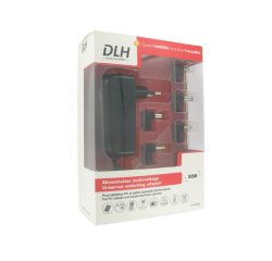 DLH Alimentation secteur multivoltage universelle 2.25A - tension réglable 3/4.5/5/6/7.5/9/12V