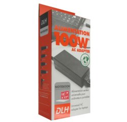 DLH ALIMENTATION SECTEUR UNIVERSELLE 100W POUR ORDINATEUR PORTABLE