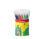 Feutre coloriage stabilo trio triangulaire encre super lavable pointe moyenne pot 36 unités