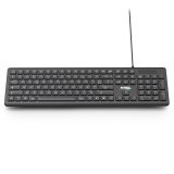 Urban Factory GWK01UF clavier Universel USB AZERTY Noir