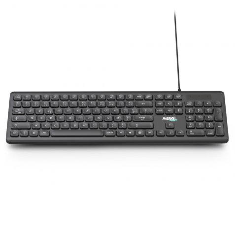 Urban Factory GWK01UF clavier Universel USB AZERTY Noir