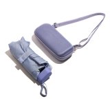 Muitomas UMBRCASEVL umbrella Violet Metal Polyester Compact Rain umbrella