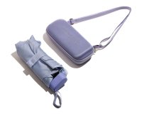 Muitomas UMBRCASEVL umbrella Violet Metal Polyester Compact Rain umbrella