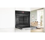 BOSCH Four encastrable pyrolyse HBG7741B1, Série 8, 14 modes de cuisson, Air Fry