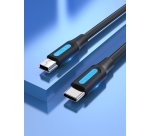 Vention Cable USB 2.0 Tipo-C COWBF/ USB Tipo-C Macho - MiniUSB Macho/ 1m/ Negro
